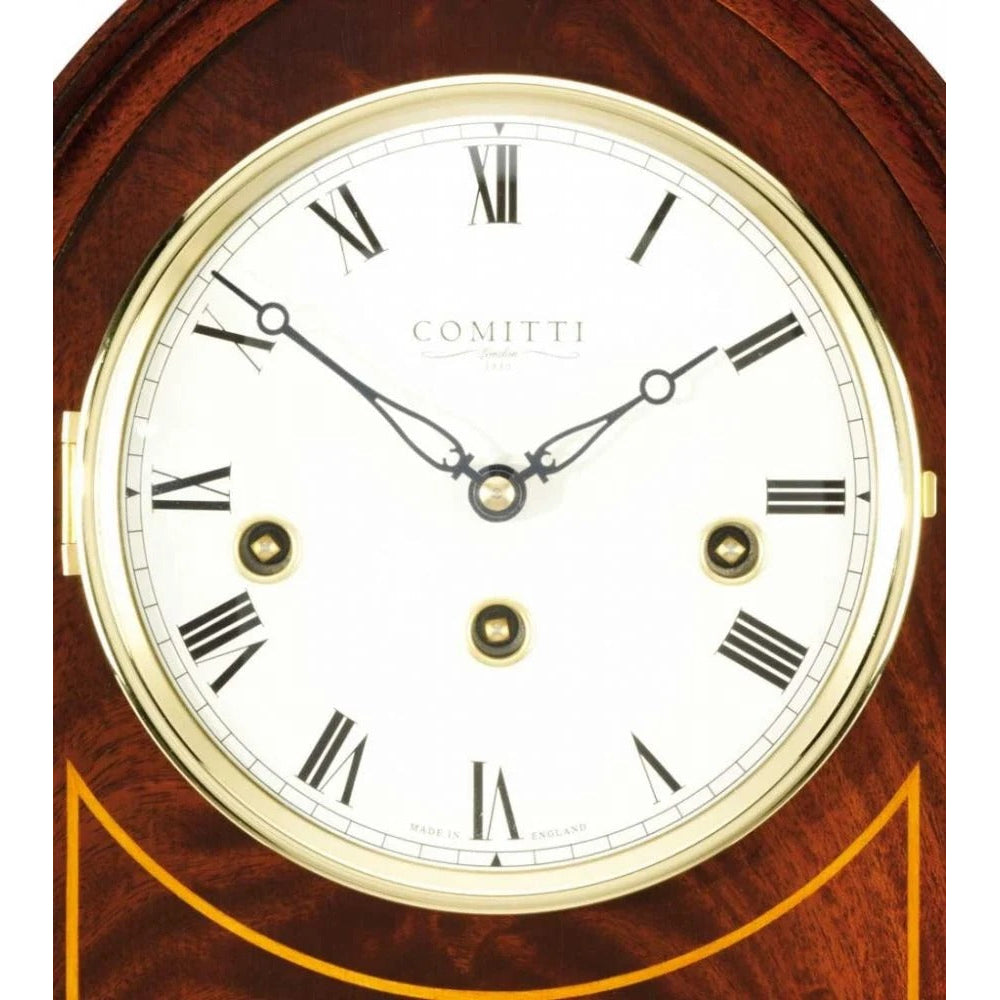 Comitti The Regency Lancet - Westminster Chime Table Clock, Mahogany, C4105CH