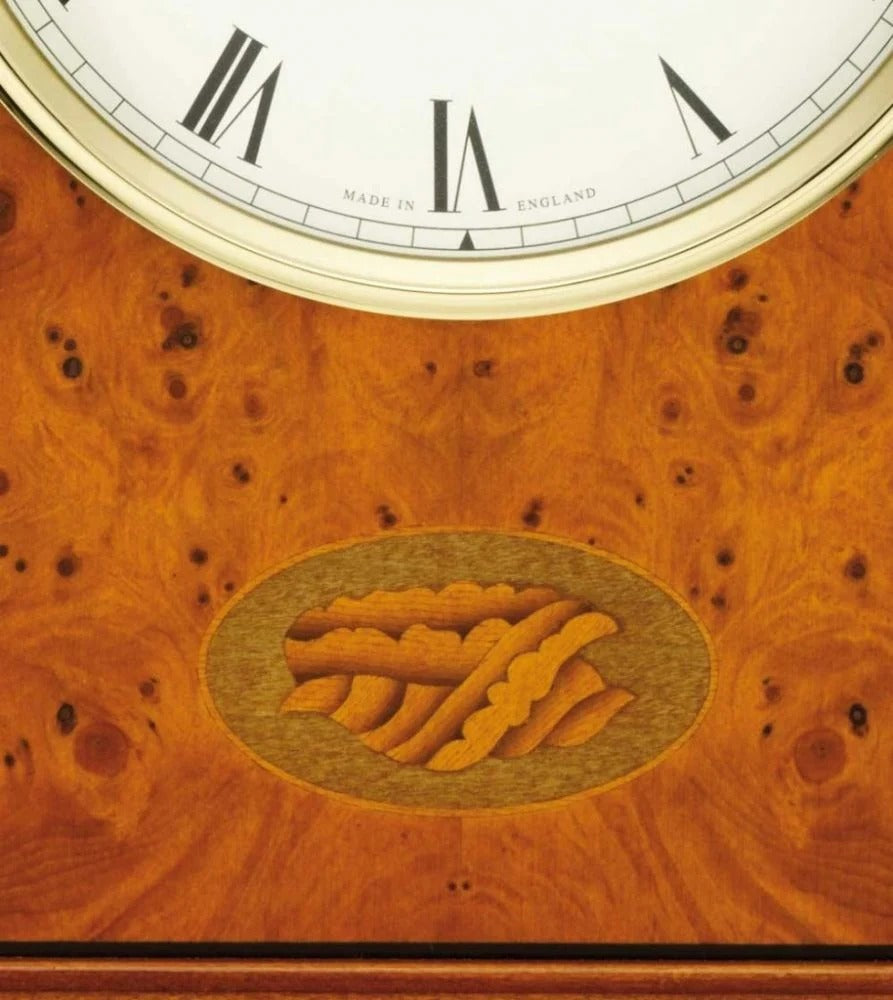 Comitti The Regency Arch Top - Westminster Chime Table Clock, Yew Veneer, C4402CH