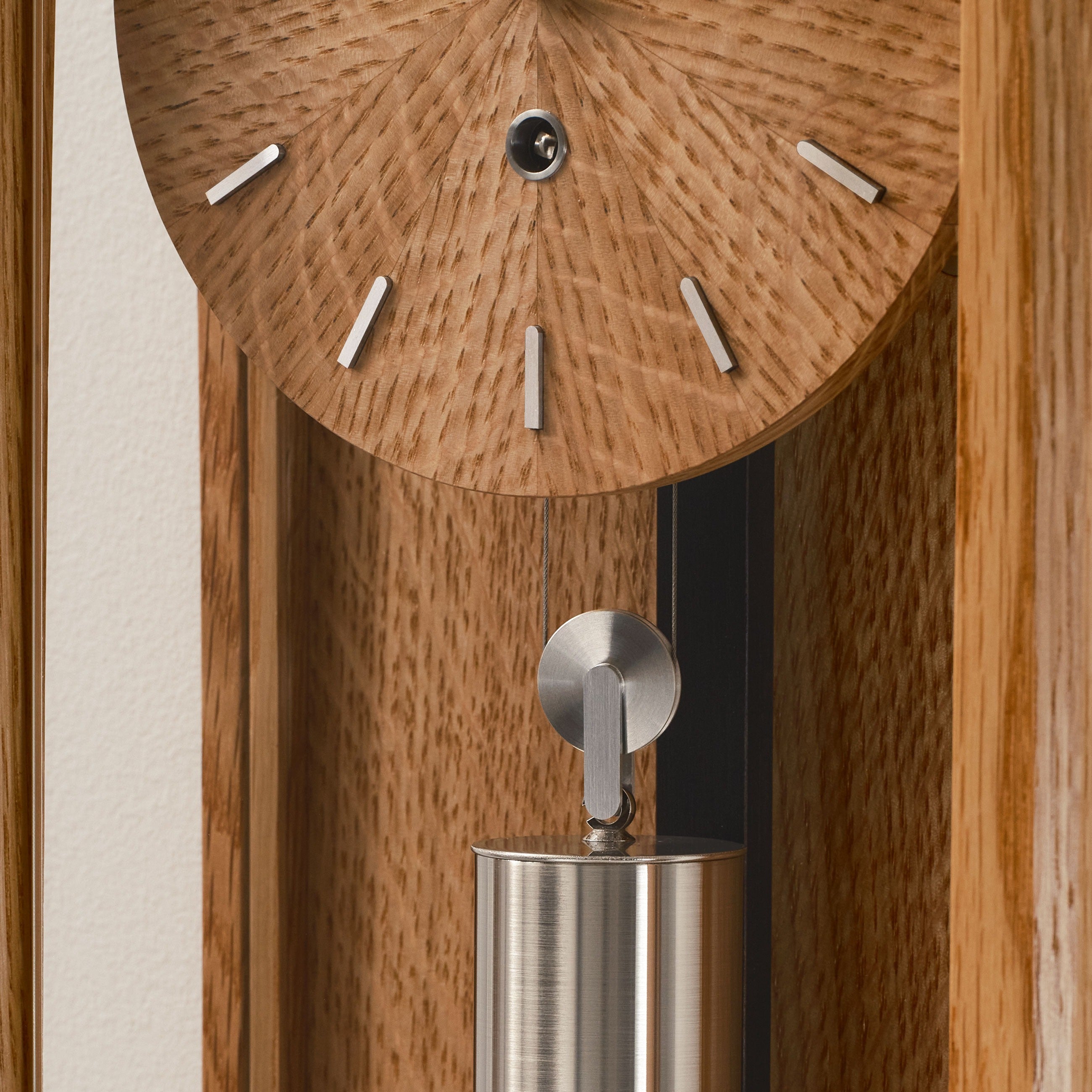 Comitti of London, THE FROXFIELD Wall Clock in Natural Oak, c3815tp