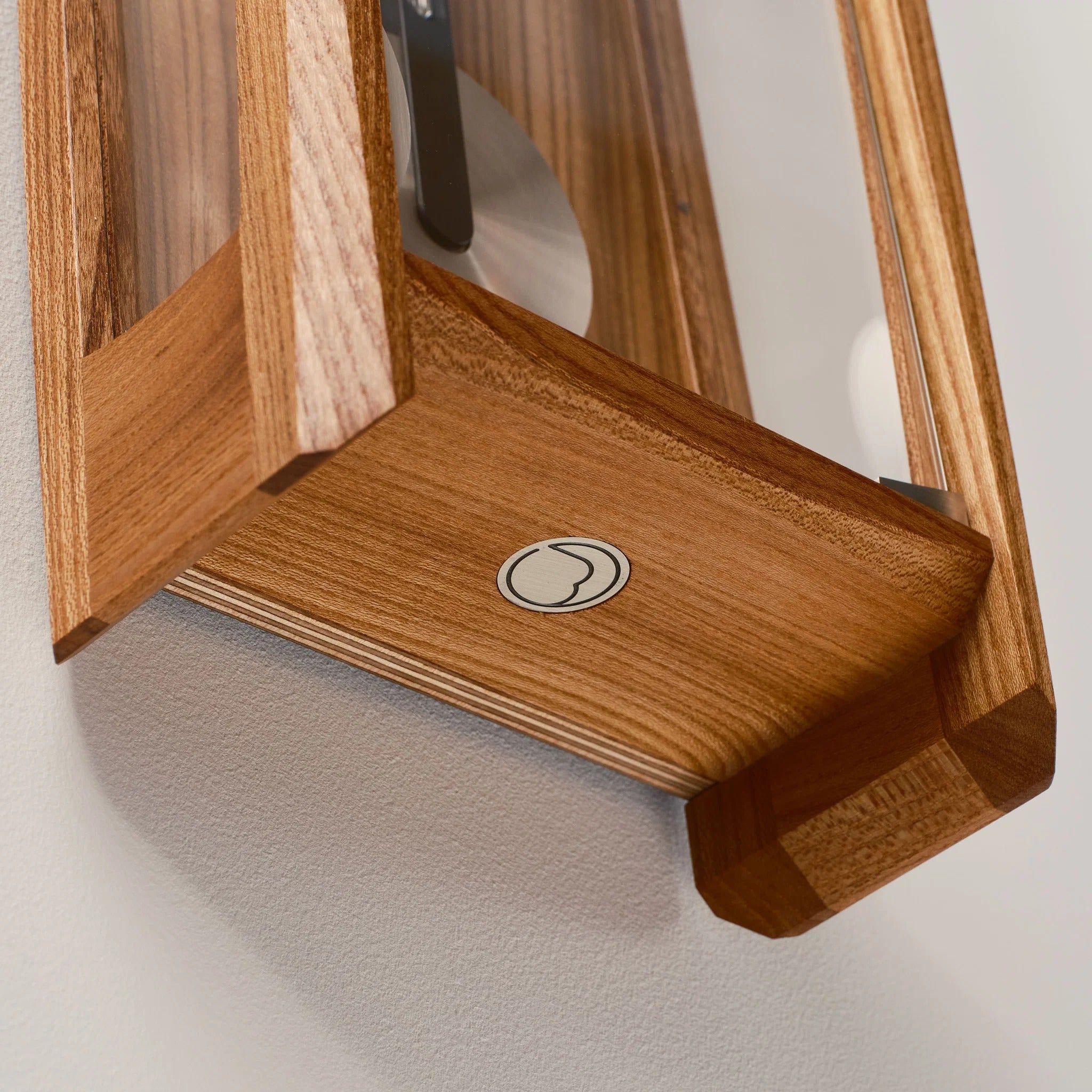 Comitti of London, THE FROXFIELD Wall Clock in Elm, c3715tp