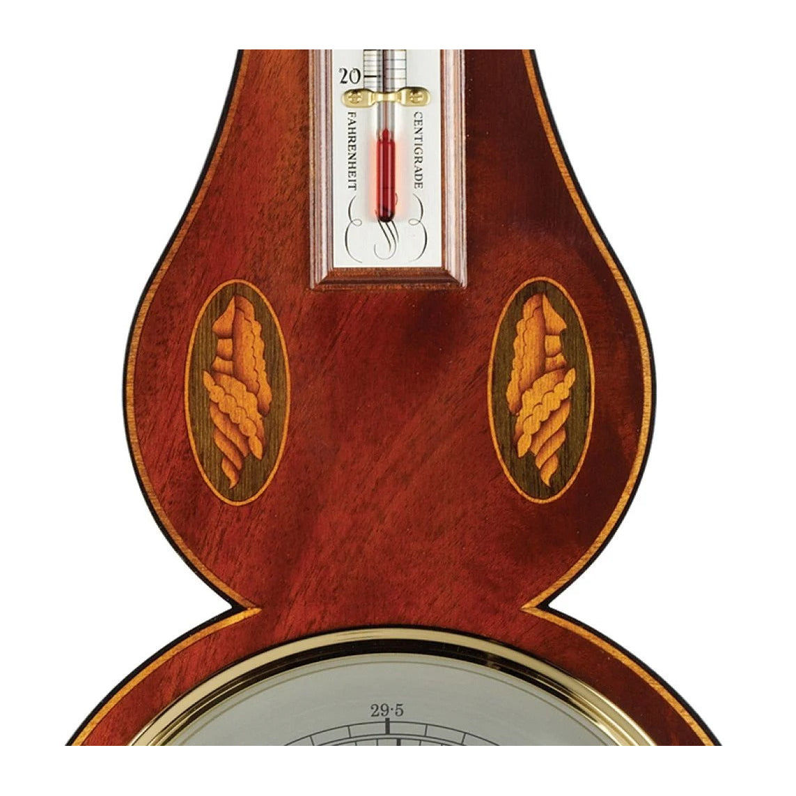 Comitti of London, Sheraton Banjo Barometer,  b5686