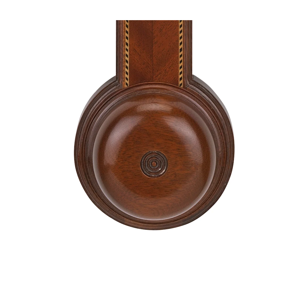 Comitti of London, Sheraton Door Stick Barometer, Cherry & Mahogany Veneer,  b625