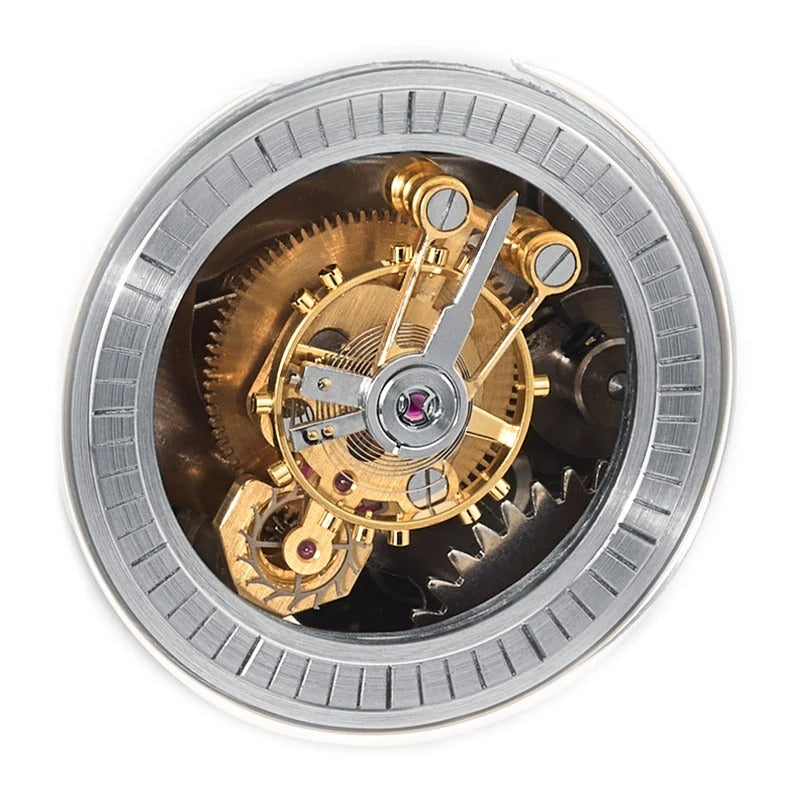 Hermle TELLURIUM TOURBILLON - Brass, Multiple Colors