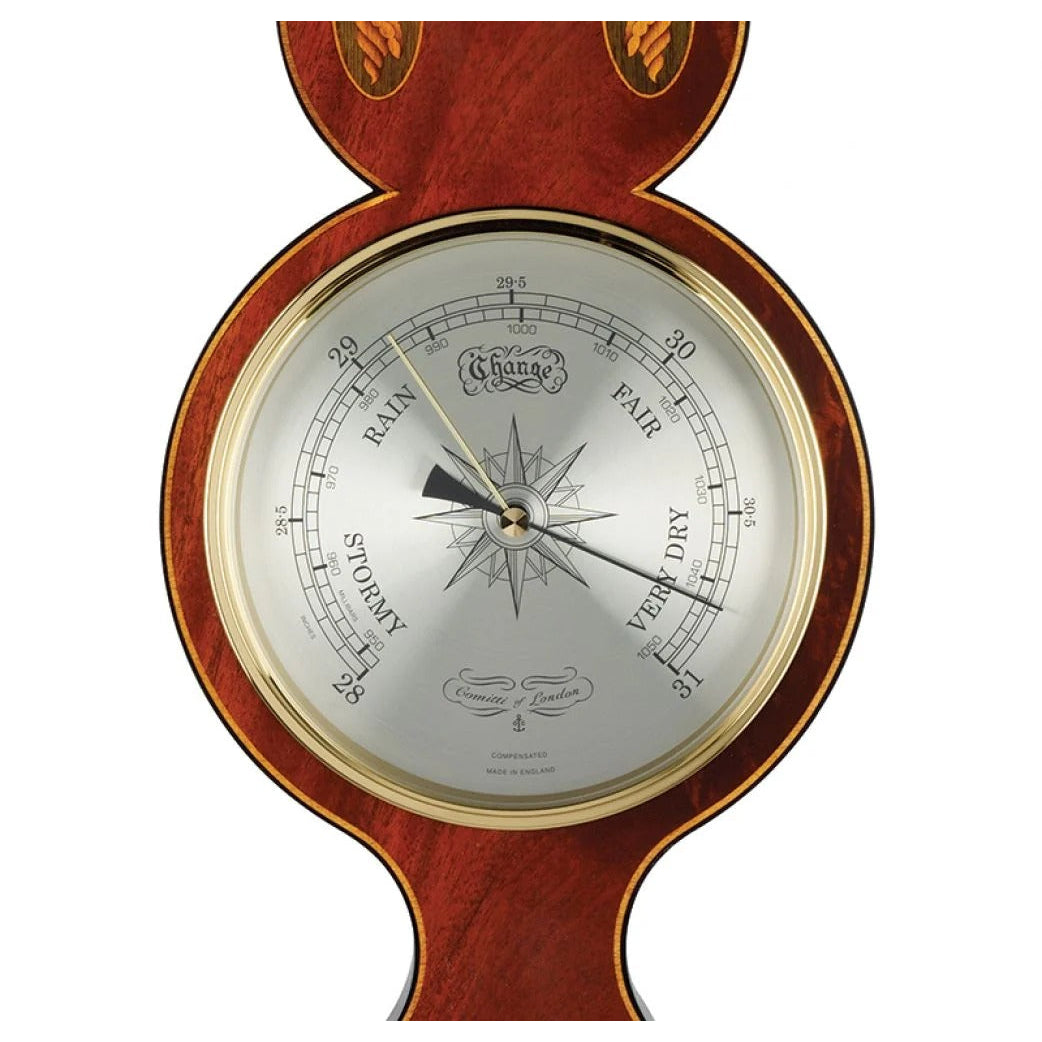 Comitti of London, Sheraton Banjo Barometer,  b5686
