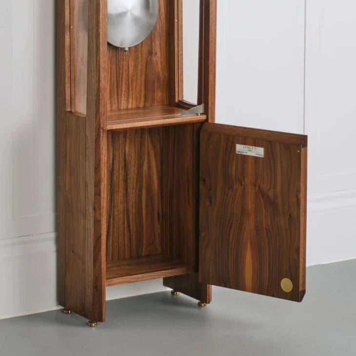 Comitti of London, Froxfield Floor Clock in Walnut, C1215S