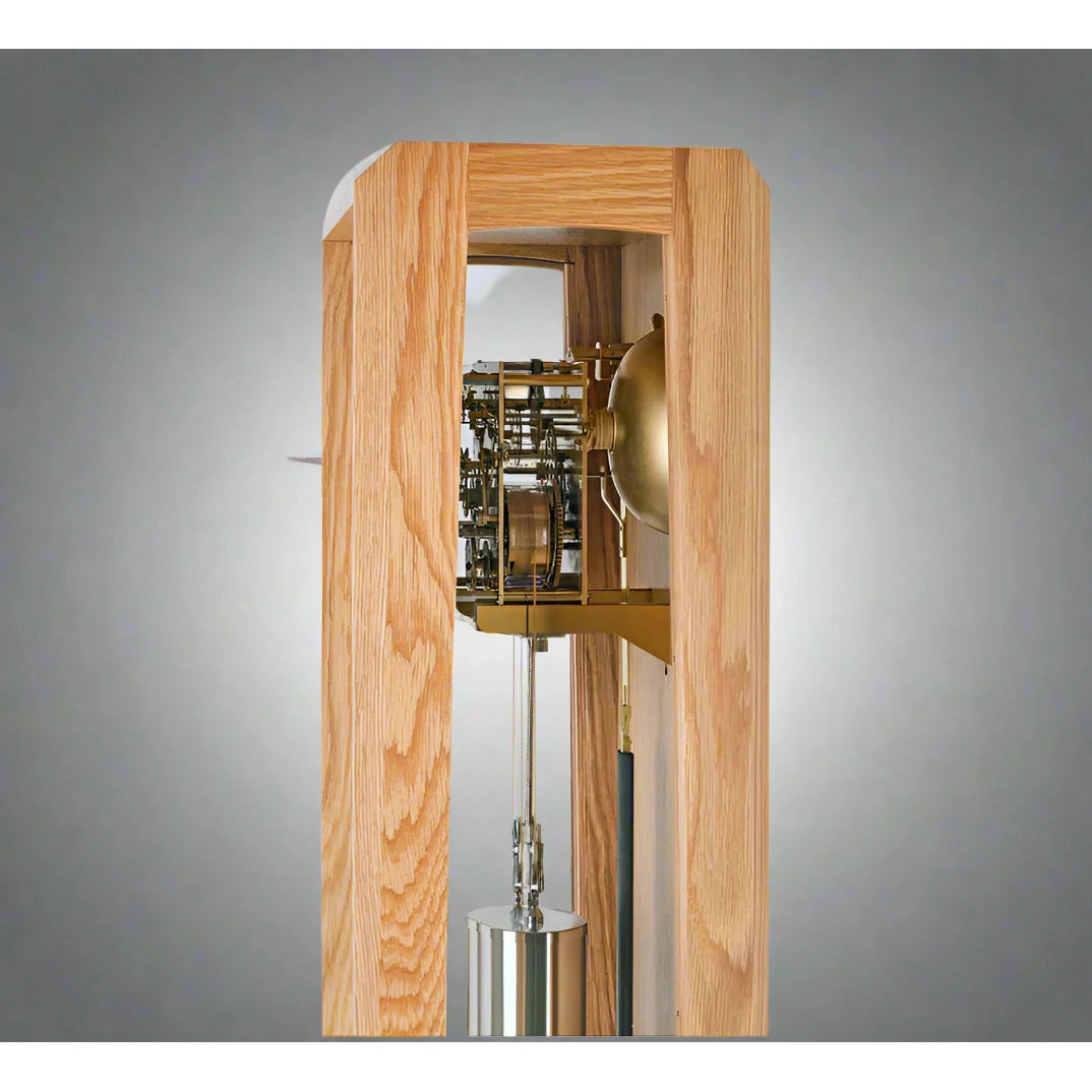 Comitti of London, Froxfield Floor Clock in Natural Oak, C1815S