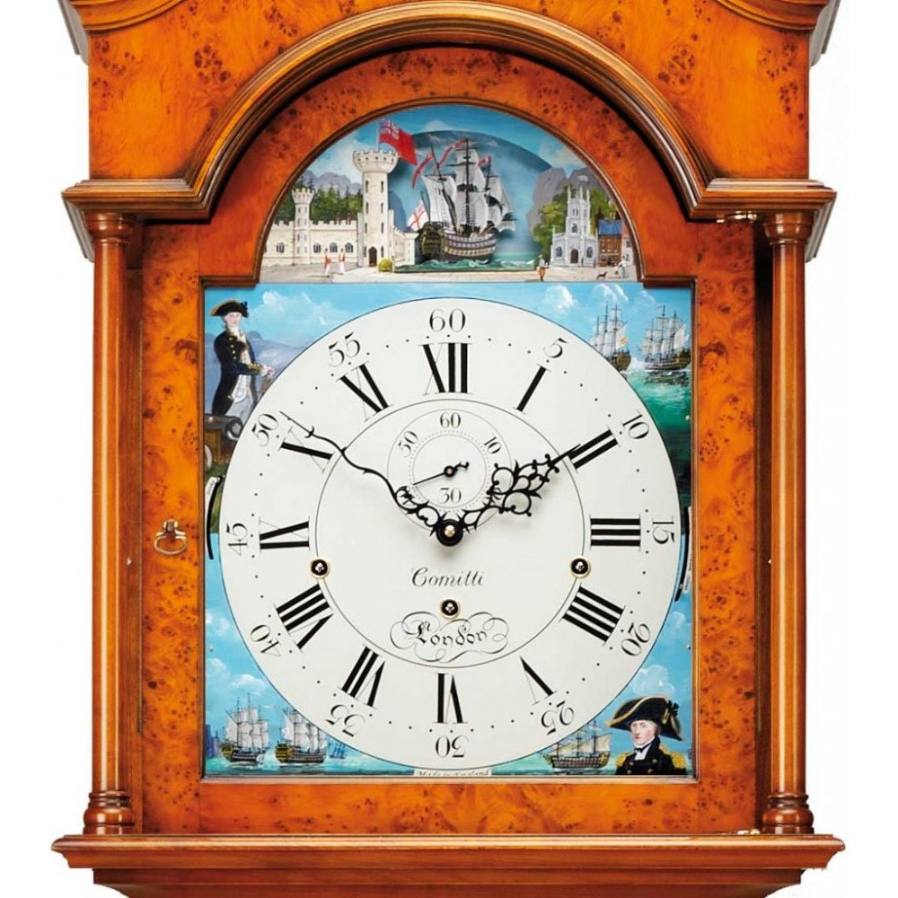 Comitti of London, The Trafalgar Floor Clock, Triple Chime, C2408TCH