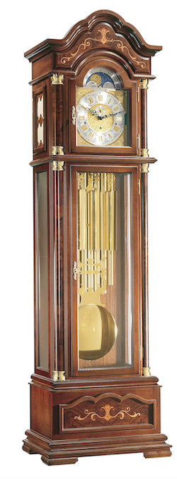 Hermle BILTMORE Grandfather Clock , Model 01131031171, Walnut