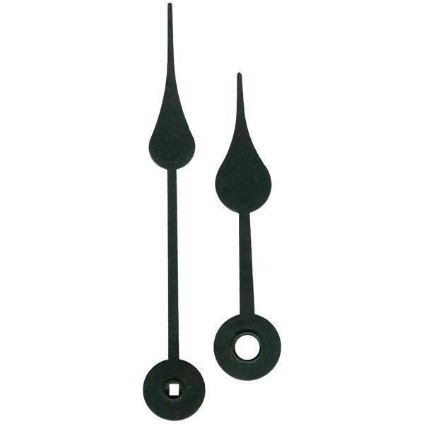 Accessories - Clock Hands- Black Spade Hands For Hermle Mechanical  Movements, 2 3/4" Inches