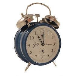 Alarm Clock - Sternreiter Double-Bell MM 111 602 36, Blue