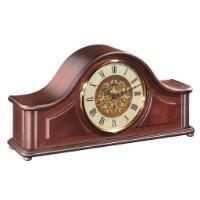 Classic Mantel Clocks - Hermle ACTON Mechanical Mantel Clock 21142070340, Mahogany