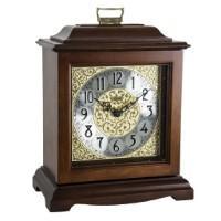 Classic Mantel Clocks - Hermle AUSTEN Bracket-Style Mechanical Mantel Clock 22518N9Q, Cherry