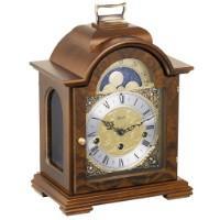 Hermle DEBDEN Mechanical Table Clock #22864030340, Walnut