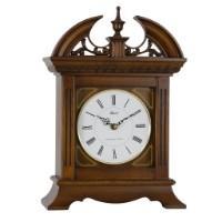 Classic Mantel Clocks - Hermle JACKSON Quartz Mantel Clock #42011, Walnut