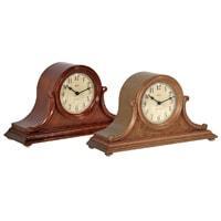 Classic Mantel Clocks - Hermle SCOTTSVILLE Quartz Mantel Clock #21132N92114, Cherry