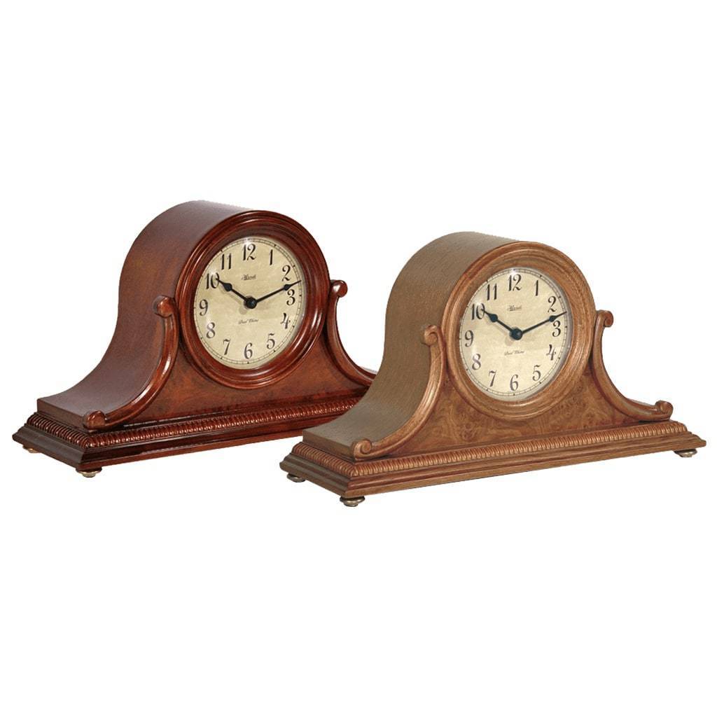 Classic Mantel Clocks - Hermle SCOTTSVILLE Quartz Mantel Clock #21132N92114, Cherry