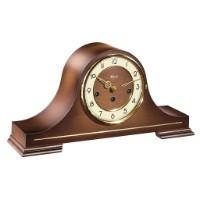 Classic Mantel Clocks - Hermle STEPNEY Mechanical Tambour Mantel Clock #21092030340, Walnut