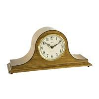 Classic Mantel Clocks - Hermle SWEET BRIAR Quartz Mantel Clock 2113504Q, Dark Oak
