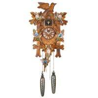 Cuckoo Clock - Hermle ADELHEIDE Quartz Black Forest Cuckoo Clock #55000 By Trenkle Uhren