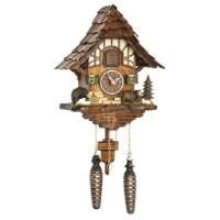 Cuckoo Clock - Hermle BAIERSDORF Black Forest Cuckoo Clock #54000 By Trenkle Uhren