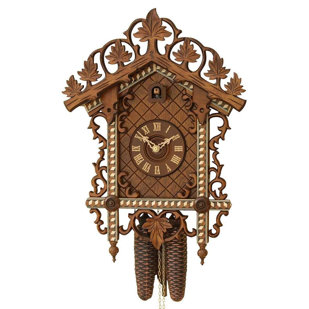 Cuckoo Clock - Romba BahnhŠusle 8259*, Inlay, Leaves
