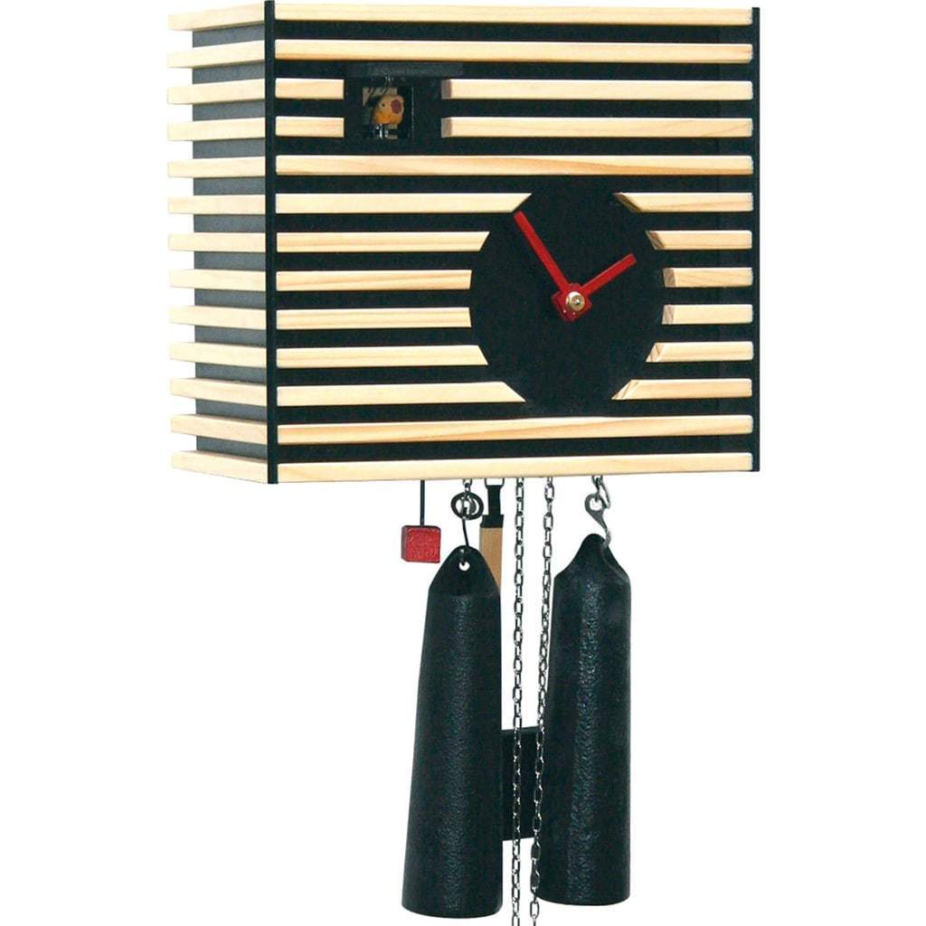 Cuckoo Clock - Romba ClassicSpace CS34-2 Modern Black Forest Cuckoo Clock, 3rd Generation Rombach & Haas