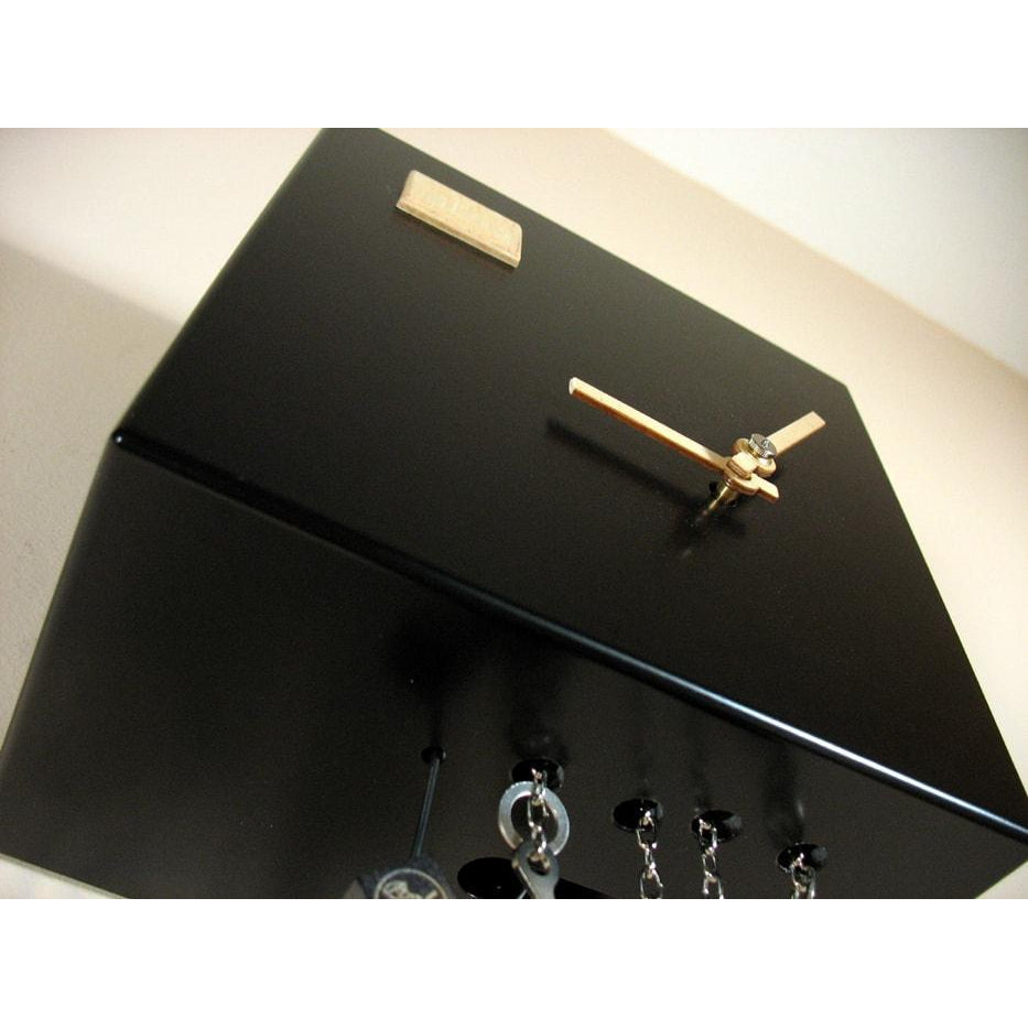 For shipment: Romba Cubus CU34-2N Modern Black Forest Cuckoo Clock, 3rd Generation Rombach & Haas