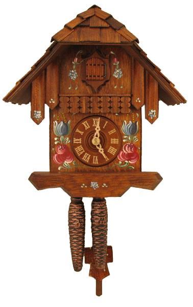 Cuckoo Clock - Romba Flowers 1210