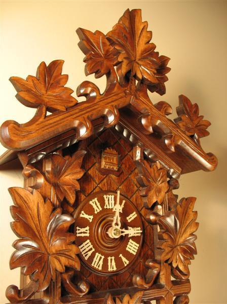 Cuckoo Clock - Romba Leaves 8250