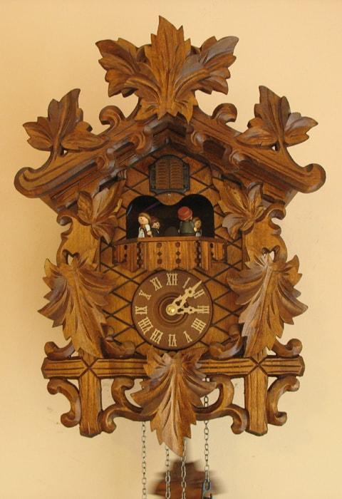 Cuckoo Clock - Romba Leaves 8250QM
