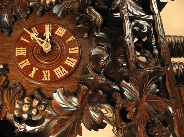Cuckoo Clock - Romba Leaves And Vines 8247