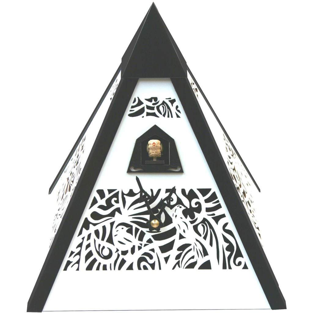 Cuckoo Clock - Romba Pyramid PYR21 Modern Black Forest Cuckoo Clock, 3rd Generation Rombach & Haas