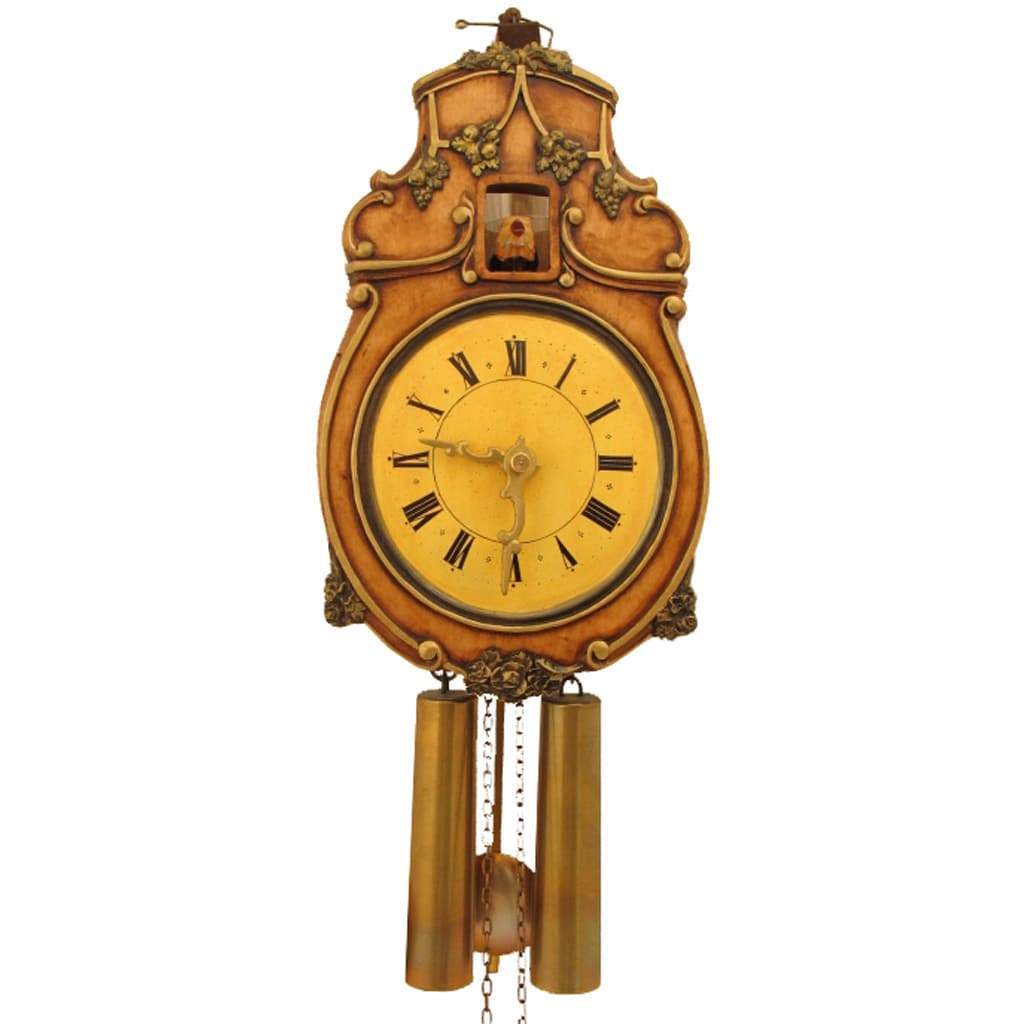 Cuckoo Clock - Rombach & Haas BAROQUE 8-Day Black Forest Cuckoo Clock, Painted By Connie Haas, #3400