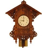 Cuckoo Clock - Rombach & Haas BEHA Bahnhäusle 8-Day Black Forest Cuckoo Clock, Enamel And Brass, #3406