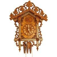 Rombach & Haas Quail Bahnhäusle Black Forest Mechanical Cuckoo Clock #1459
