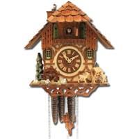 Cuckoo Clock - Rombach & Haas (Romba) CHIMNEYSWEEP Model 1316 1-Day Black Forest Cuckoo Clock