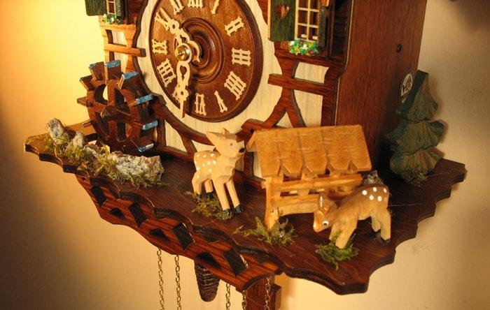 Cuckoo Clock - Rombach & Haas (Romba) CHIMNEYSWEEP Model 1316 1-Day Black Forest Cuckoo Clock