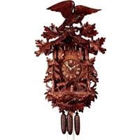 Cuckoo Clock - Rombach & Haas (Romba) Model 8397 FOREST SCENE Grand Black Forest Cuckoo Clock, Very Large And Intricate