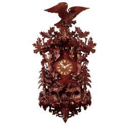 Cuckoo Clock - Rombach & Haas (Romba) Model 8399 FOREST SCENE Grand Cuckoo Clock, Black Forest Masterpiece Of Impressive Presence