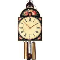 Cuckoo Clock - Rombach & Haas Shield Black Forest Clock Model 3402, 8-Day, Hand-painted By Connie Haas