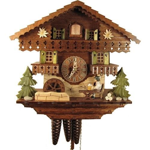 Cuckoo Clock - Sternreiter Beer Drinker Black Forest Mechanical Cuckoo Clock #1391