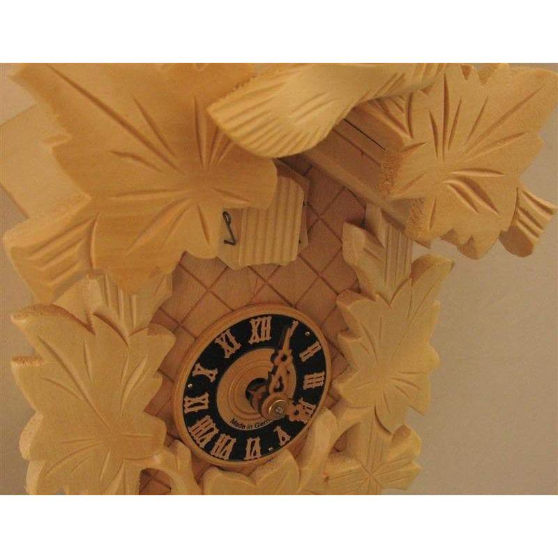 Sternreiter Bird and Leaf Black Forest Mechanical Cuckoo Clock #1200N