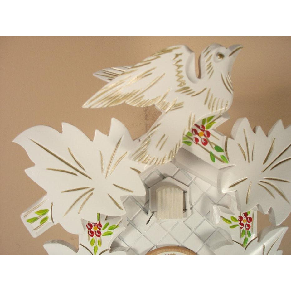 Sternreiter Bird and Leaf Black Forest Mechanical Cuckoo Clock #8200W