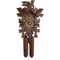 Cuckoo Clock - Sternreiter Bird And Leaf Black Forest Mechanical Cuckoo Clock #8202S