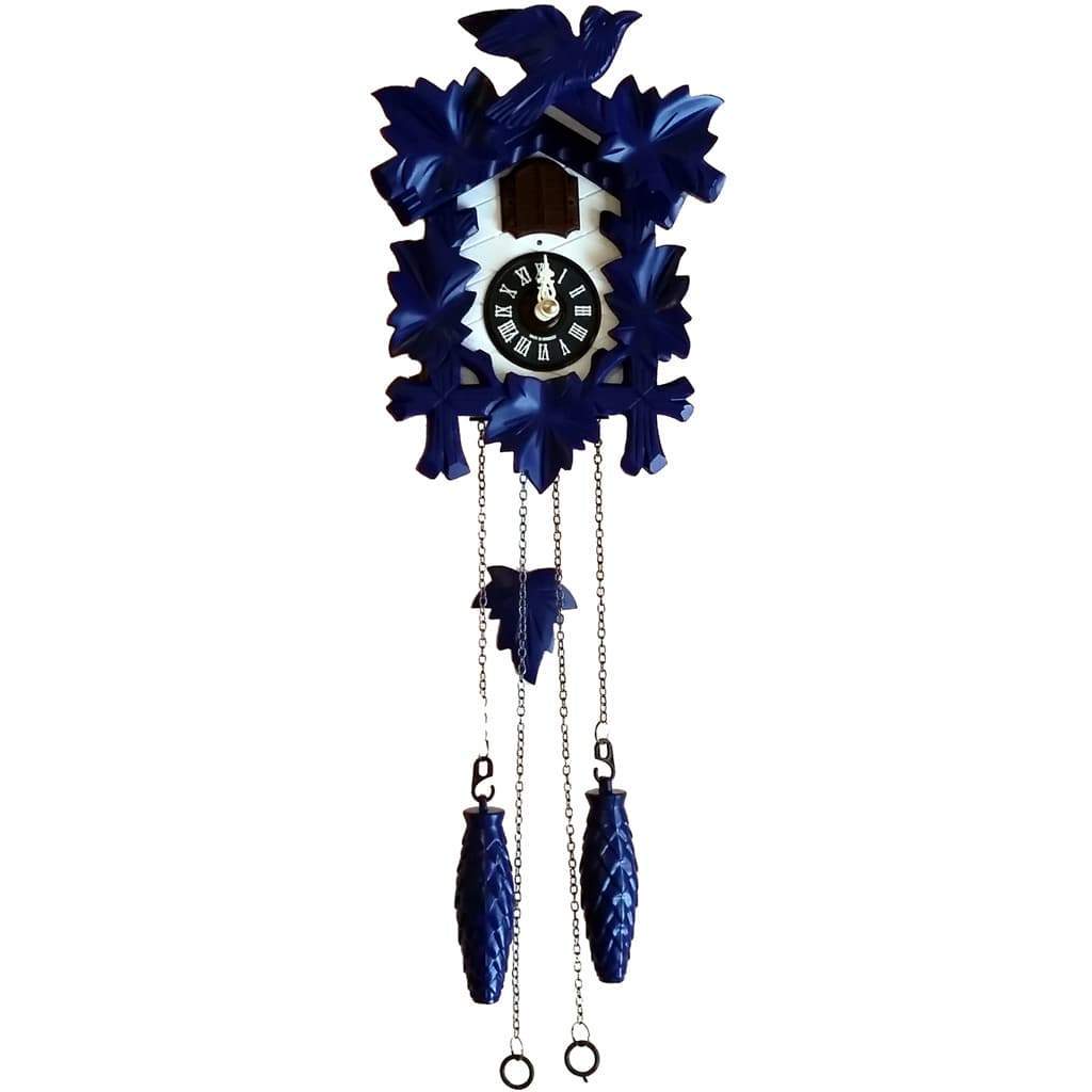 Cuckoo Clock - Sternreiter Blue! Black Forest Quartz Cuckoo Clock #1201BQM