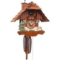 Cuckoo Clock - Sternreiter Chimneysweep Black Forest Mechanical Cuckoo Clock #1216