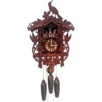 Cuckoo Clock - Sternreiter Hummingbirds Black Forest Mechanical Cuckoo Clock #8332