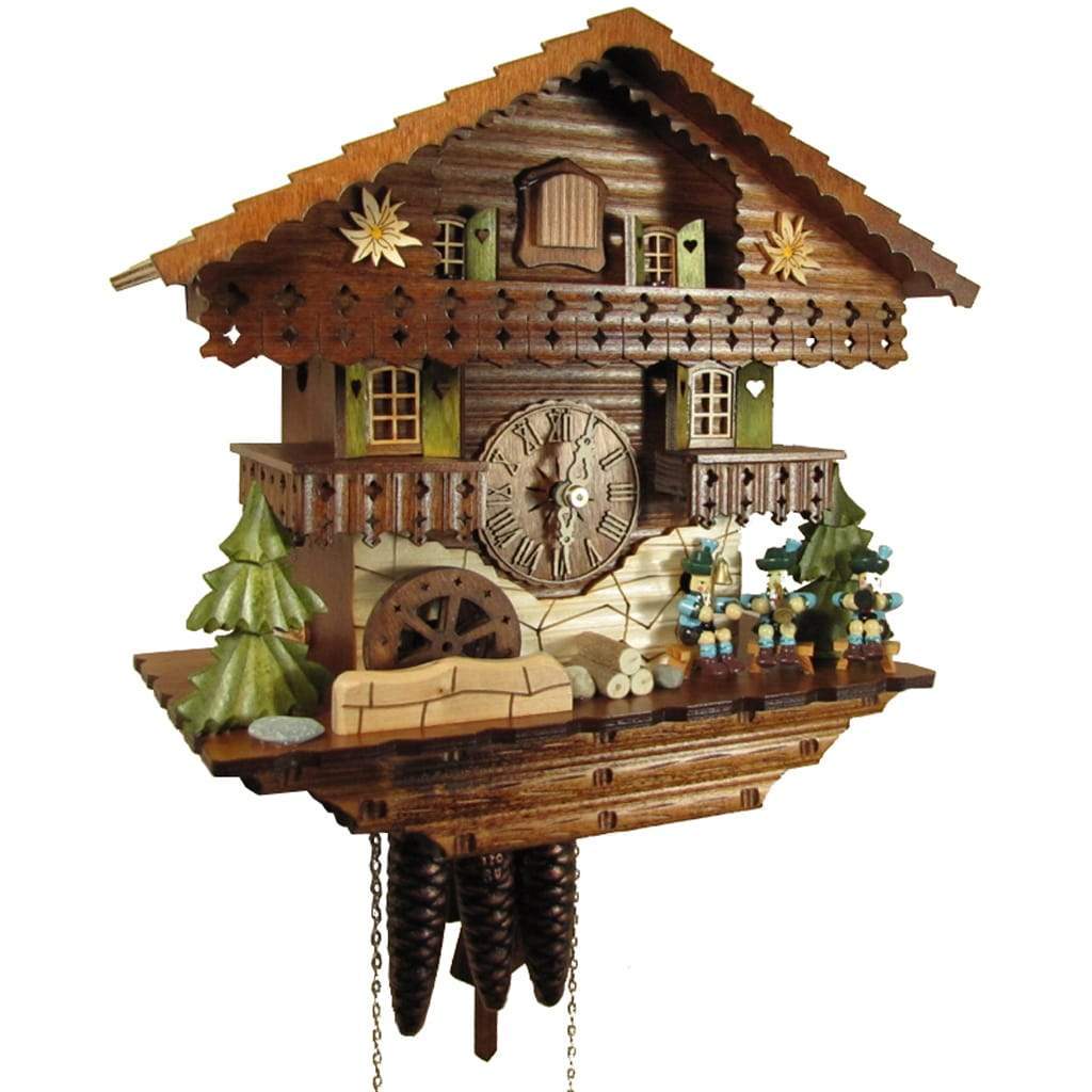 Cuckoo Clock - Sternreiter Musicians Black Forest Mechanical Cuckoo Clock #1390
