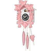 Cuckoo Clock - Sternreiter Pink! Black Forest Quartz Cuckoo Clock #1201QM