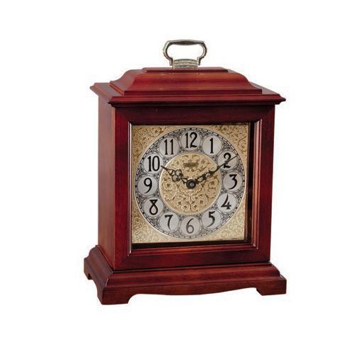 Hermle Bracket-Style Quartz Mantel Clock Complete DIY Kit, Cherry